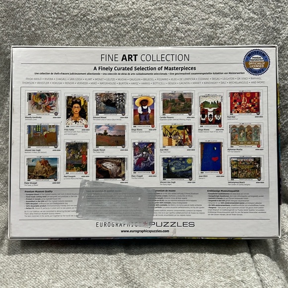 Eurographics Fine Art Marc Chagall The Circus Horse jigsaw Puzzle 1000 pc - Picture 3 of 5